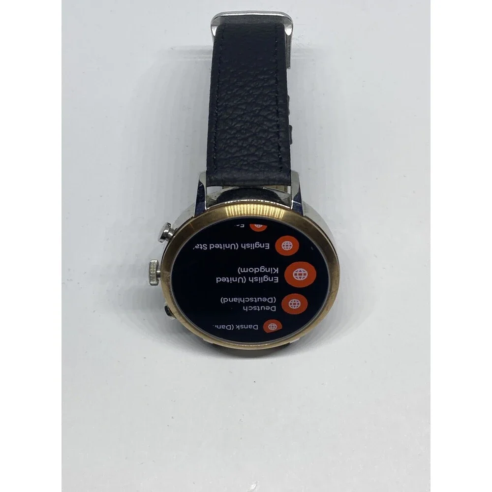 Fossil Gen 4 Authentic Digital Dial Smart Watch Custom Band FTW6016 AB159